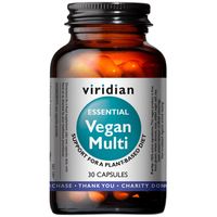 Viridian Essential Vegan Multi Vitamin